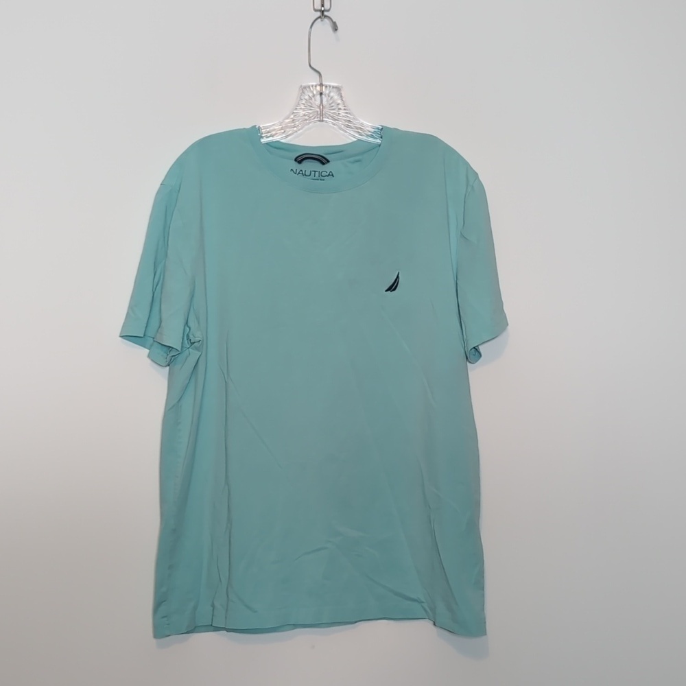 Nautica Light Blue Short Sleeve T Shirt